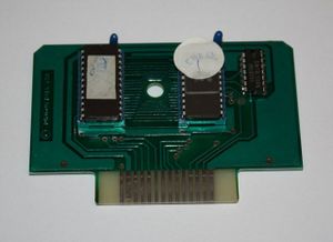 Circuit board inside chess cartridge