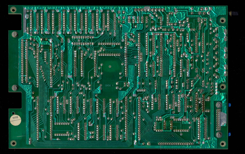 File:Dragon32 OKI 8x64 Issue 2 PCB Bottom 3250x2048.jpg