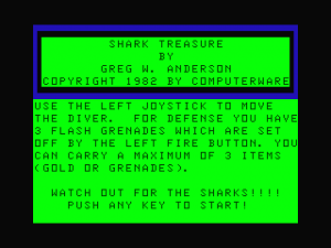 SharkTreasure Screenshot01.png