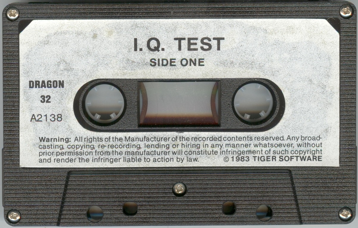 Cassette Side A.
