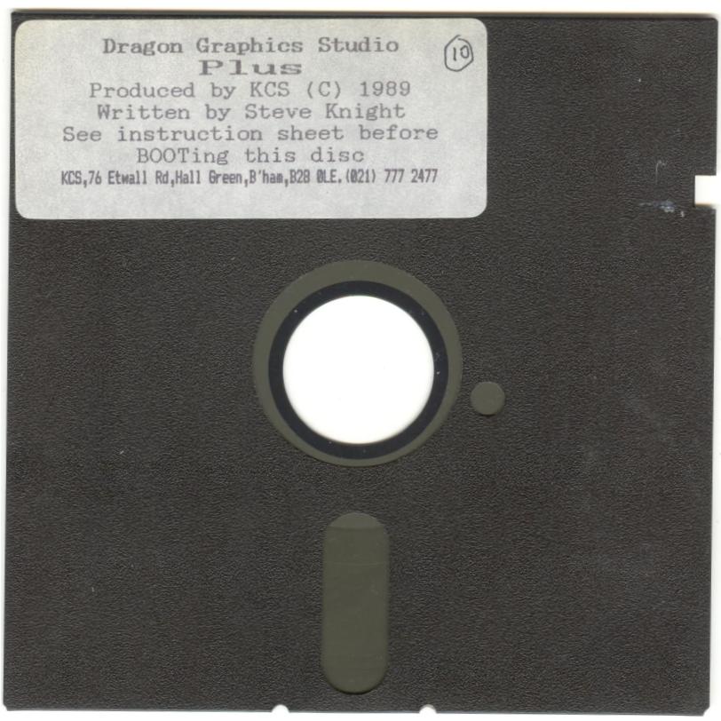 Dragon Graphics Studio Disc