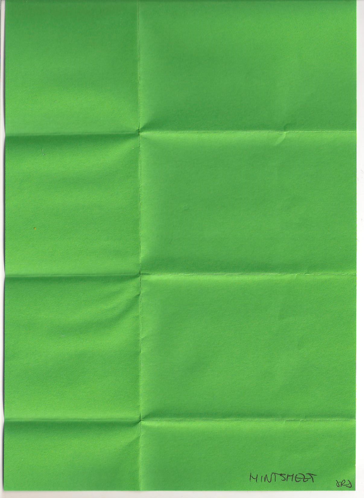 LW is Trapped signature on back of hint sheet