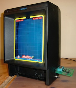 Lab-Cart plugged into Vectrex