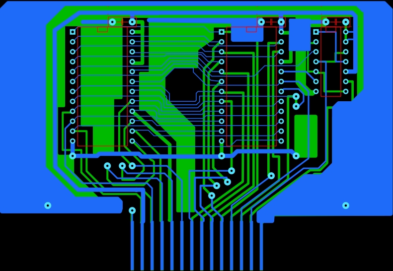 Layout of the 2x4K Cartridge.