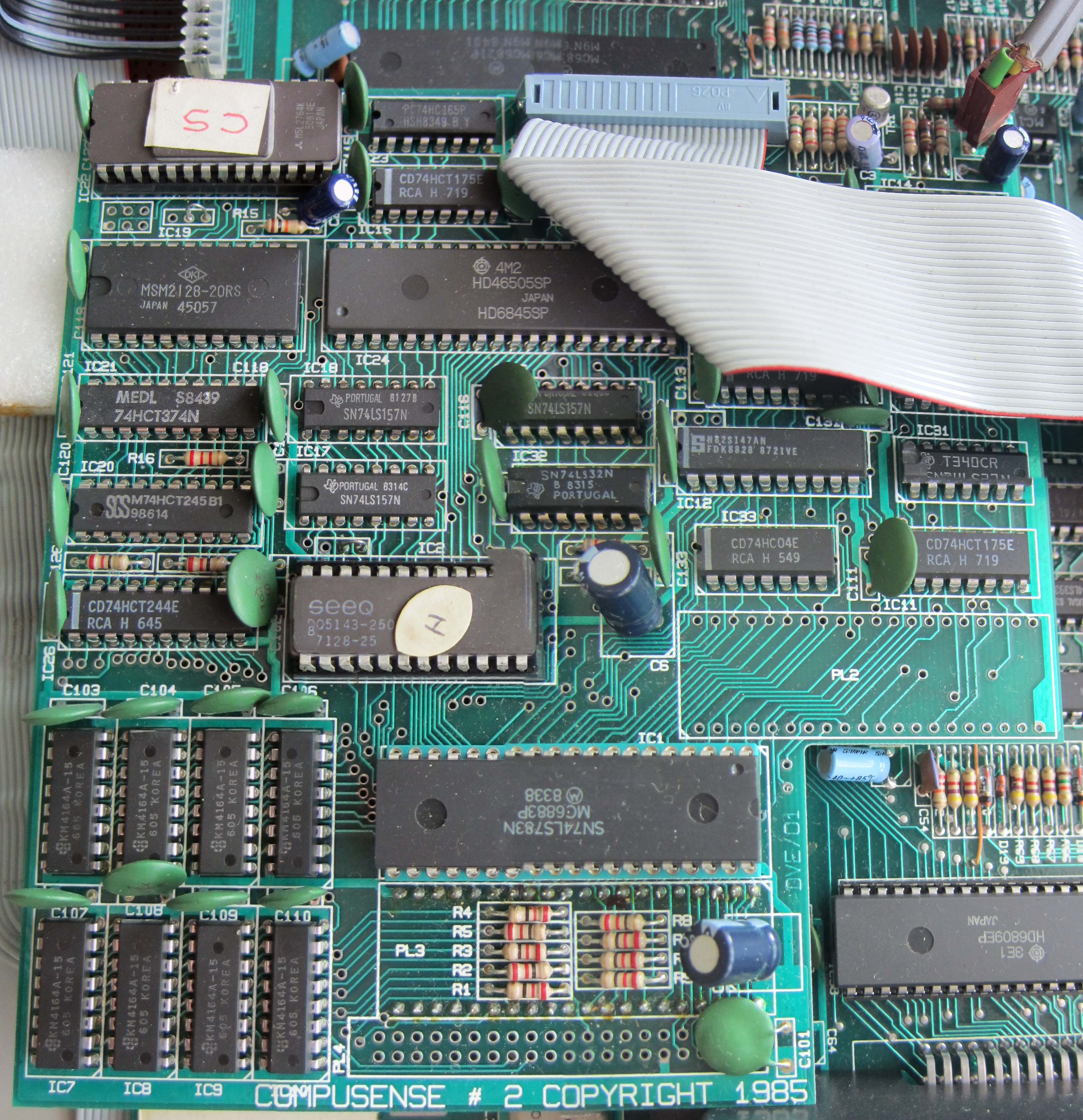 DPlus board (stitched images)