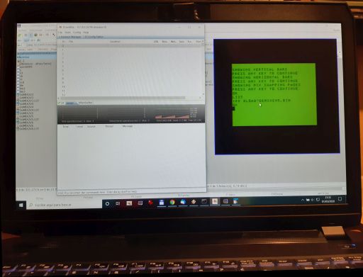 Laptop with DW4 server and D64 screen Video captured.jpg